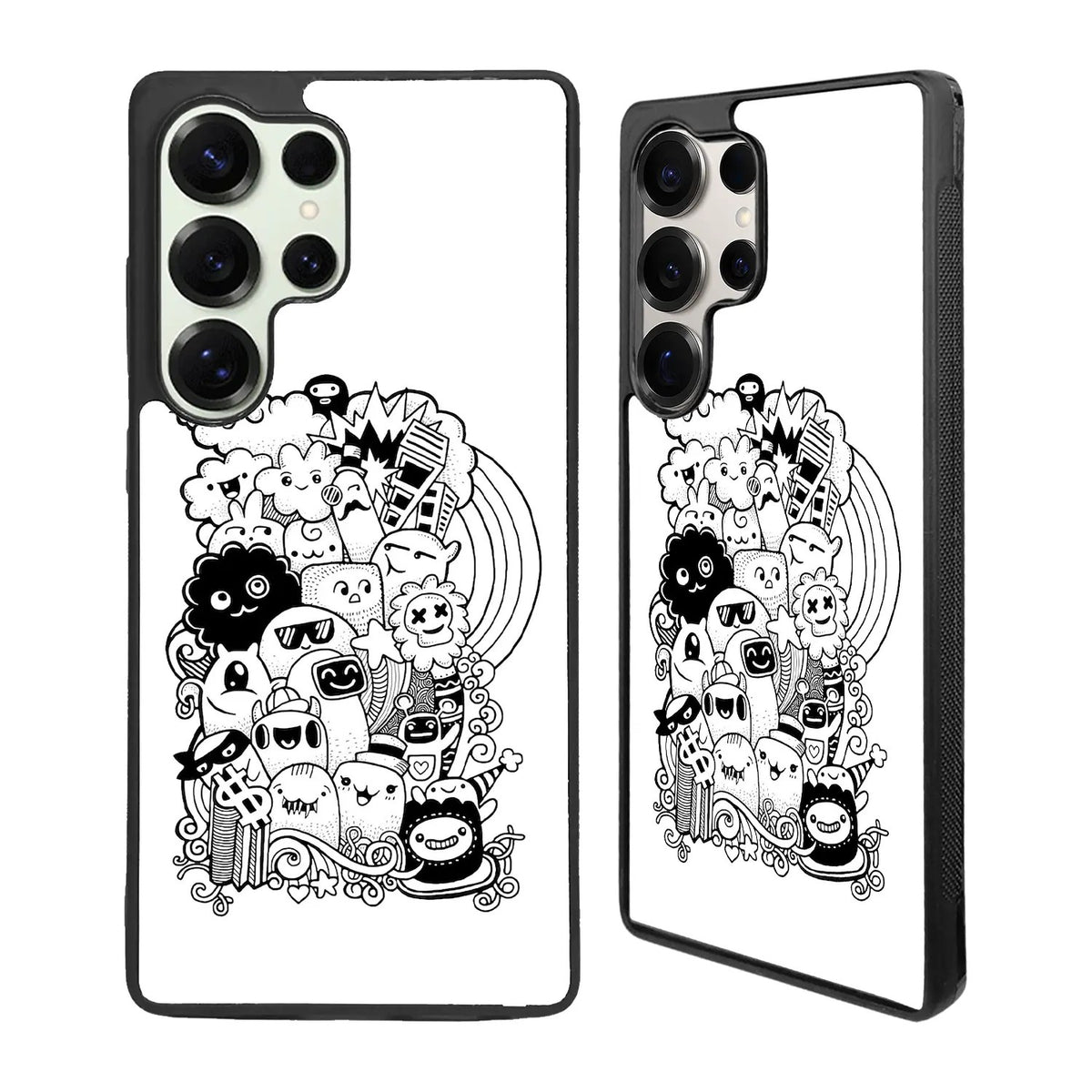 Doodle Art Samsung Galaxy S25 Ultra Case Back Covers MGC0070