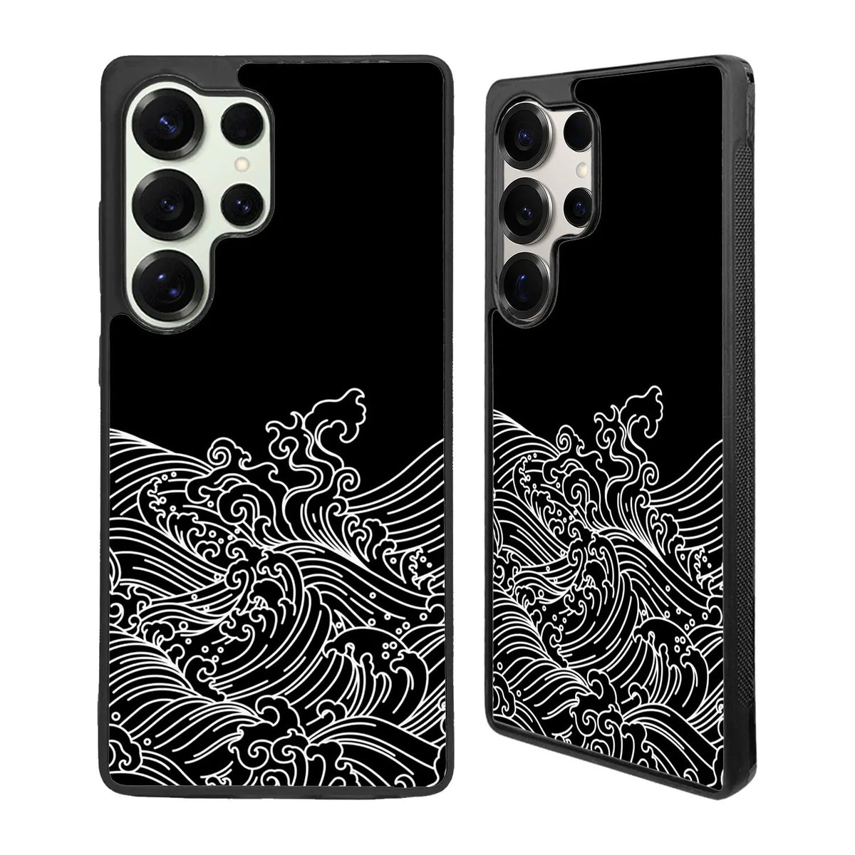 Japan Wave Art Samsung Galaxy S25 Ultra Case Back Covers MGC0097