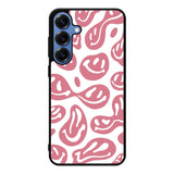 Art Smile Pink Samsung Galaxy S25 Case Back Covers MGC0035