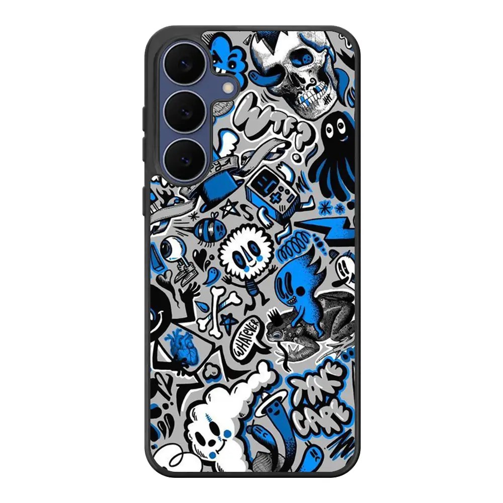 Doodle Art Samsung Galaxy S25 FE Case Back Covers MGC0073