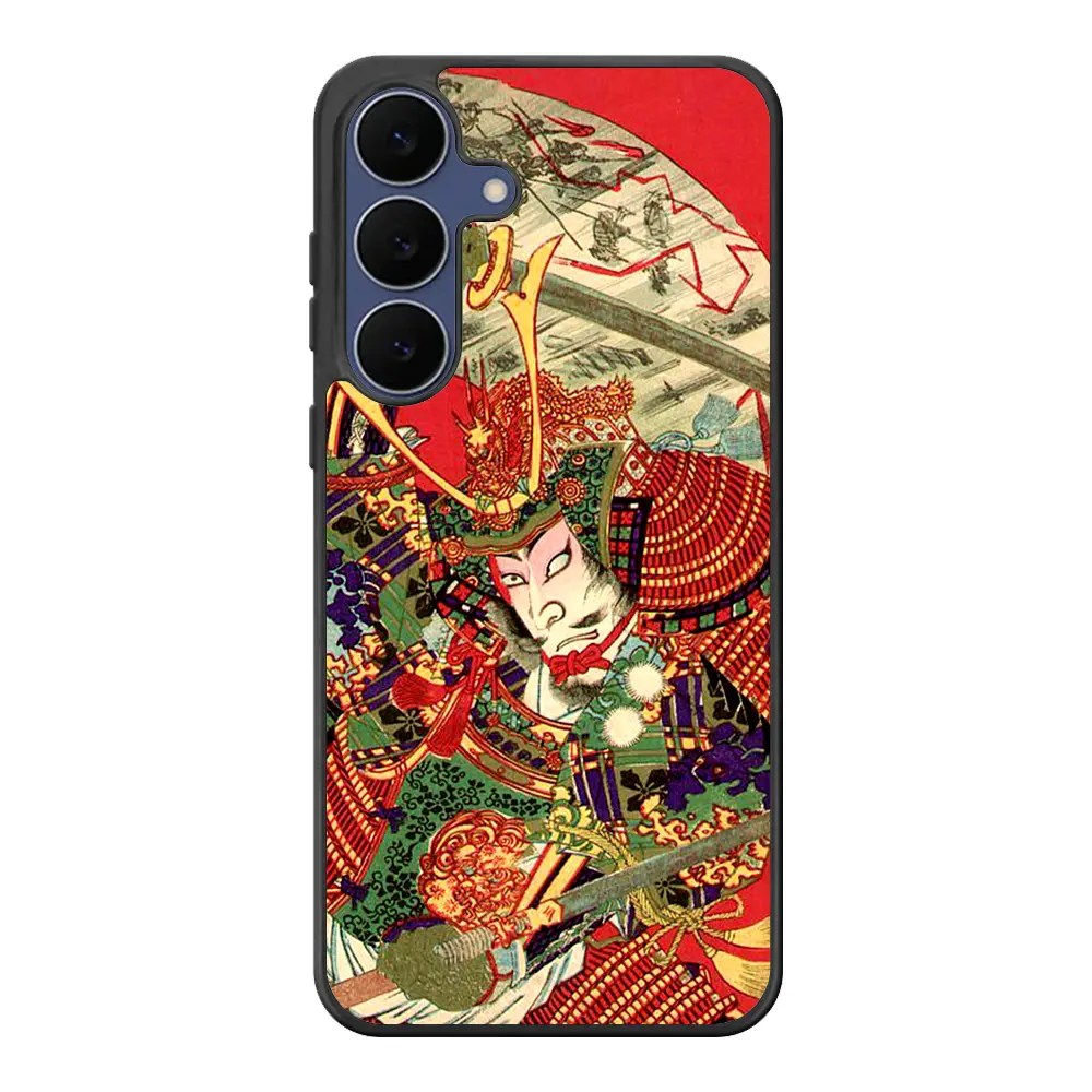 Japan Art Warrior Samsung Galaxy S25 FE Case Back Covers MGC0095