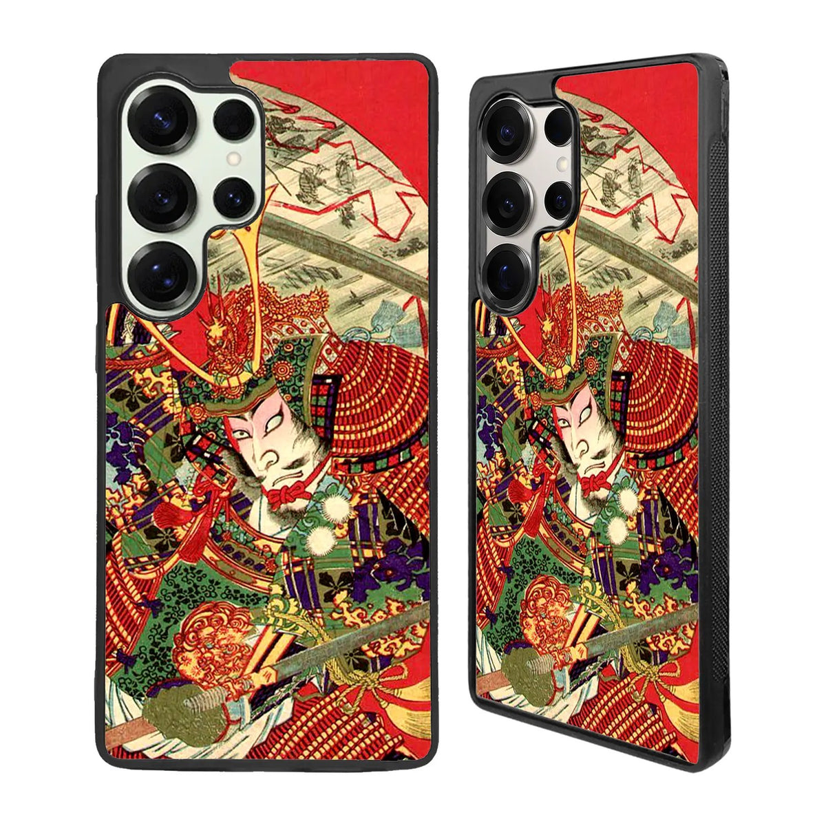 Japan Art Warrior Samsung Galaxy S25 Ultra Case Back Covers MGC0095