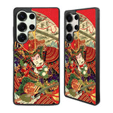 Japan Art Warrior Samsung Galaxy S25 Ultra Case Back Covers MGC0095
