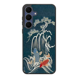 Koi Japan Art Samsung Galaxy S25 FE Case Back Covers MGC0100