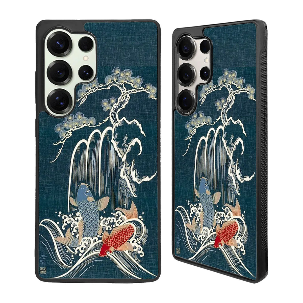 Koi Japan Art Samsung Galaxy S25 Ultra Case Back Covers MGC0100