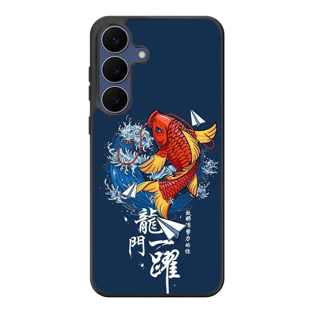 Koi Japan Art Samsung Galaxy S25 FE Case Back Covers MGC0101