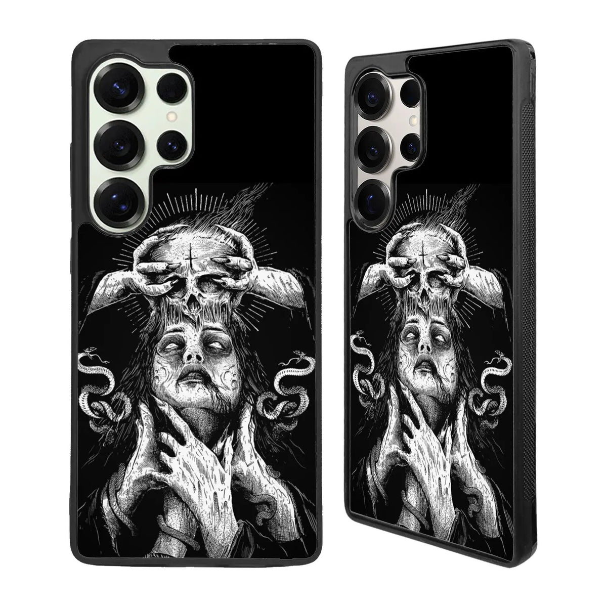 Skull Street Art Samsung Galaxy S25 Ultra Case Back Covers MGC0129