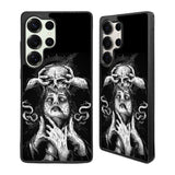 Skull Street Art Samsung Galaxy S25 Ultra Case Back Covers MGC0129