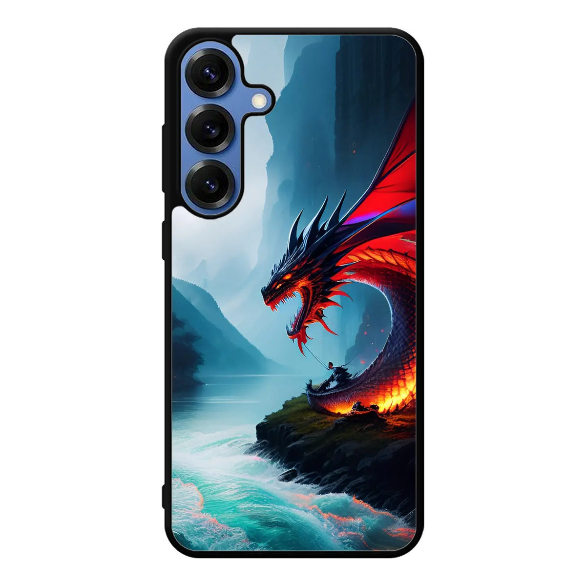 Dragon Art Samsung Galaxy S25 Case Back Covers MGC0078