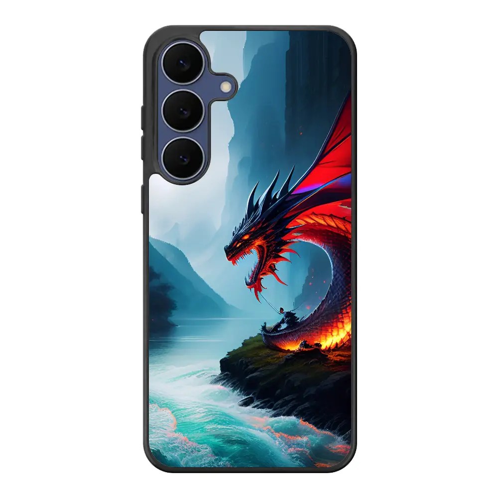 Dragon Art Samsung Galaxy S25 FE Case Back Covers MGC0078