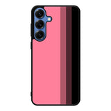 Black Pink Art Samsung Galaxy S25 Case Back Covers MGC0047
