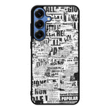 Newspaper Art Samsung Galaxy S25 Plus Case Back Covers MGC0105