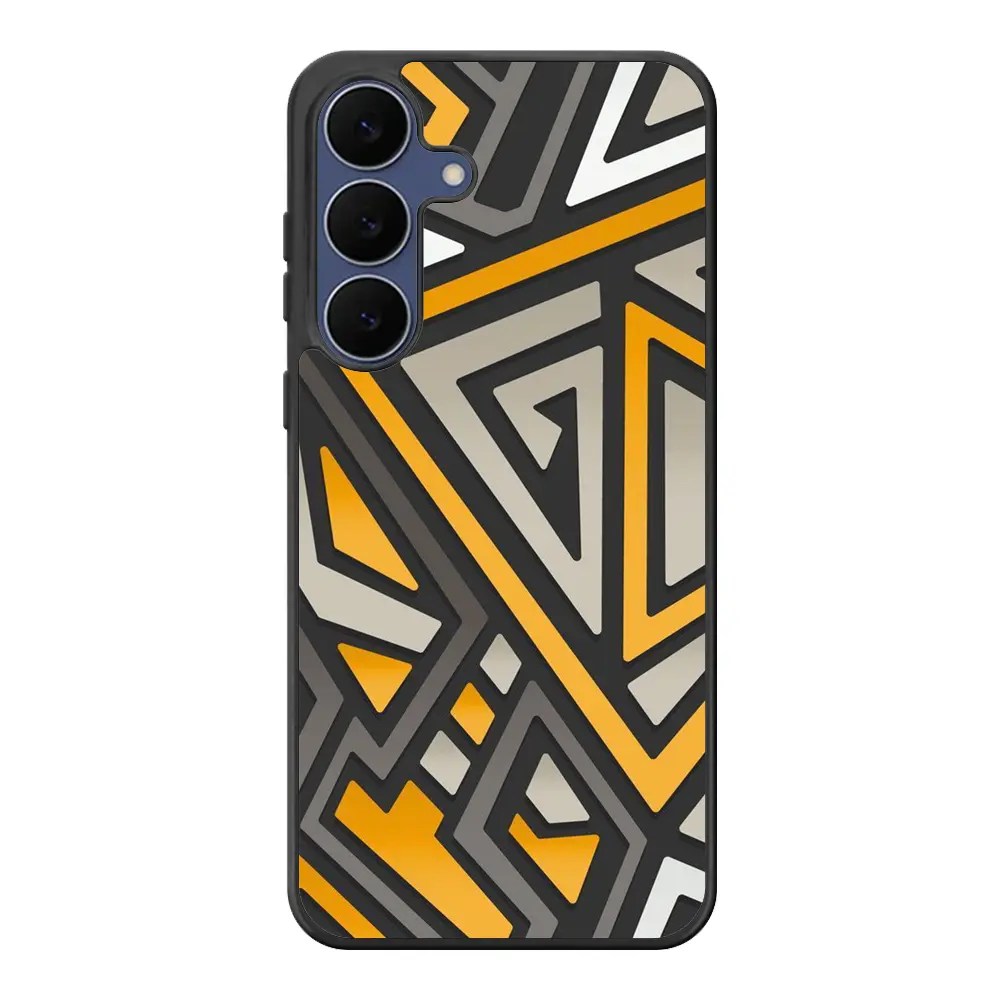 Geometric Abstrac Art Samsung Galaxy S25 FE Case Back Covers MGC0085