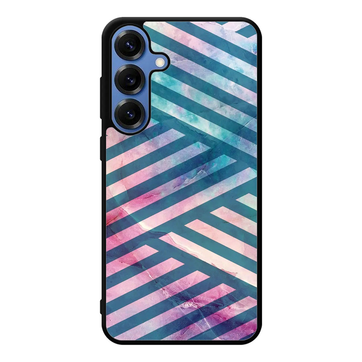 Geometric Marble Art Samsung Galaxy S25 Plus Case Back Covers MGC0086