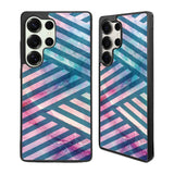 Geometric Marble Art Samsung Galaxy S25 Ultra Case Back Covers MGC0086
