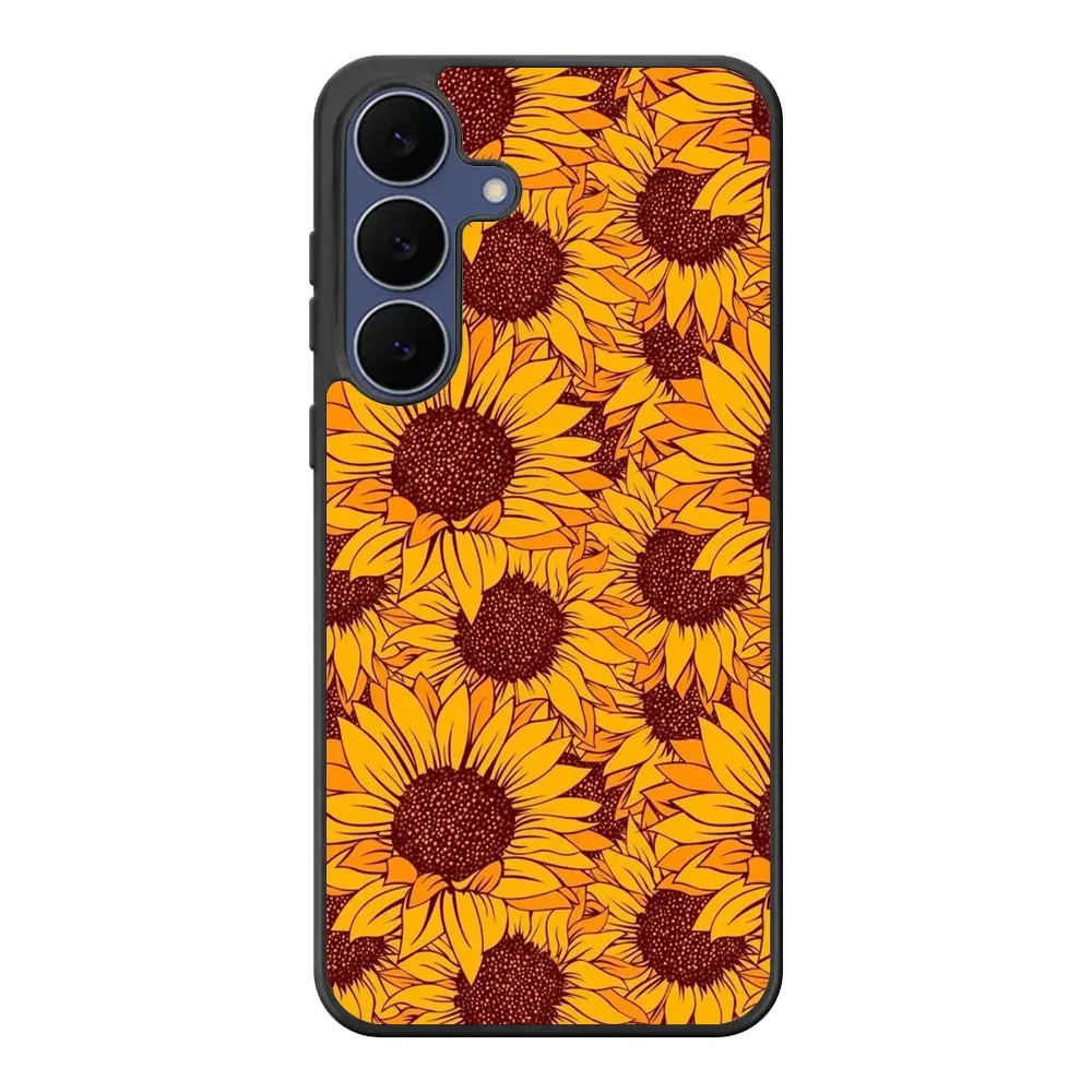 Sunflower Art Samsung Galaxy S25 FE Case Back Covers MGC0136