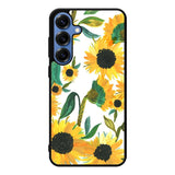 Sunflower Art Painting Samsung Galaxy S25 Plus Case Back Covers MGC0133