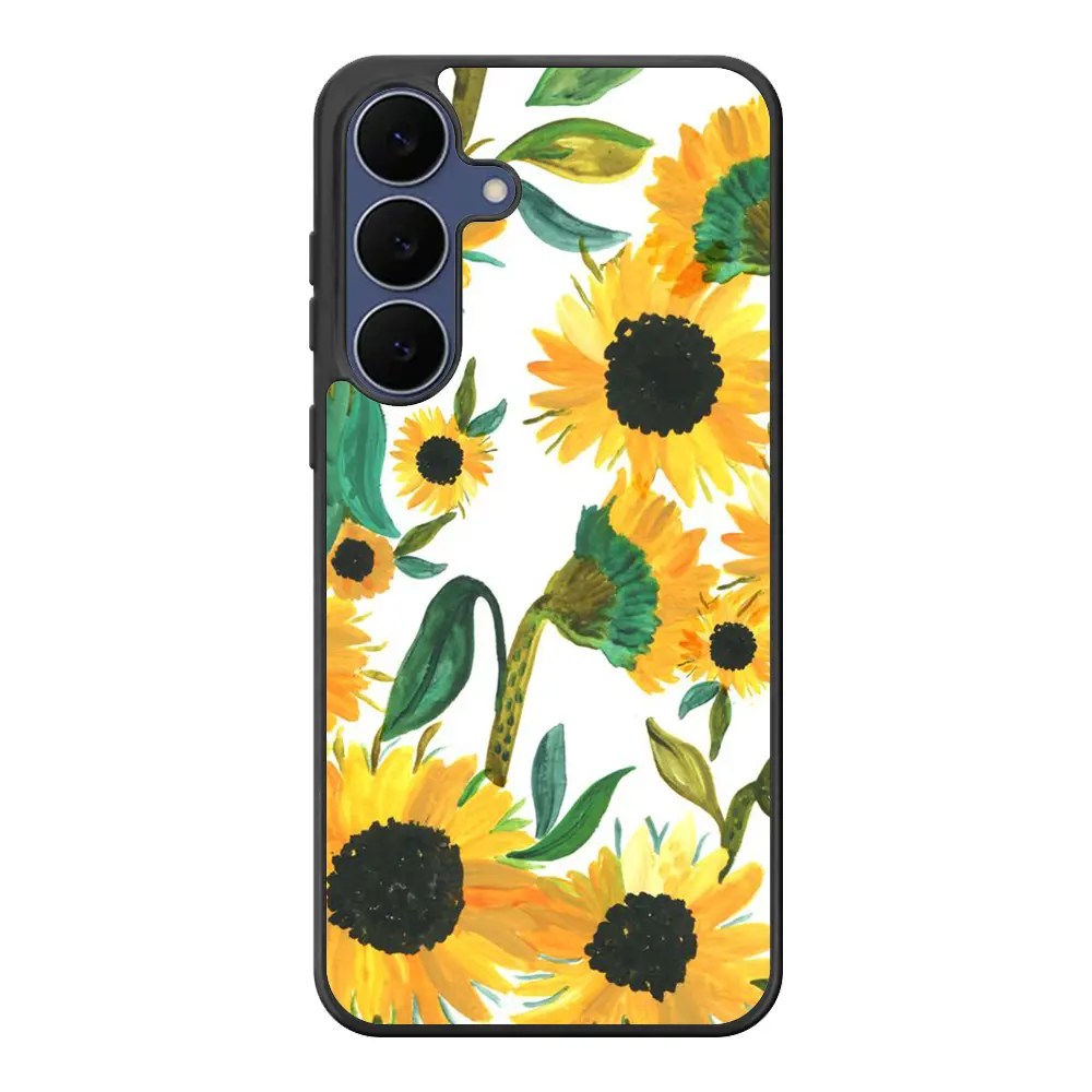 Sunflower Art Painting Samsung Galaxy S25 FE Case Back Covers MGC0133