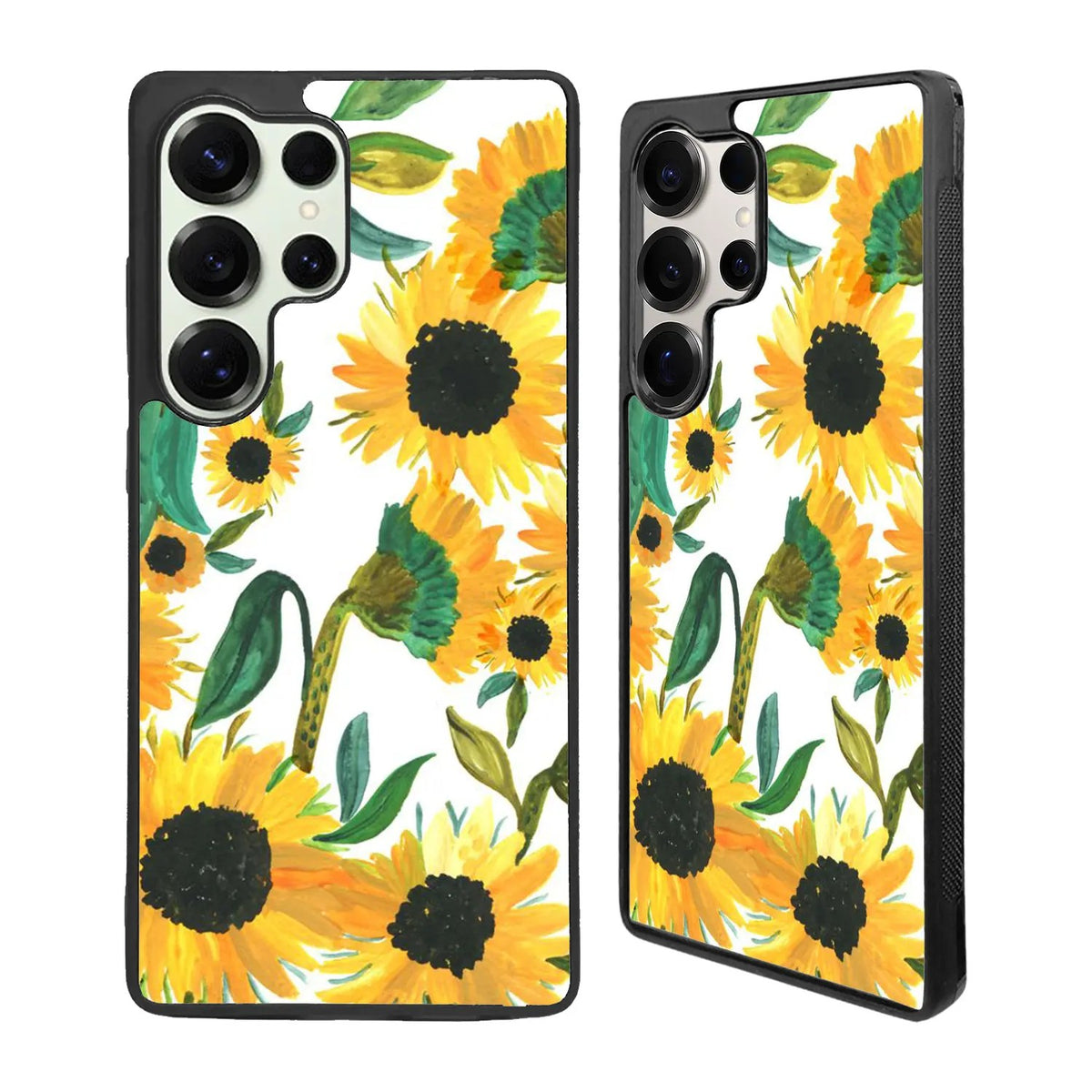 Sunflower Art Painting Samsung Galaxy S25 Ultra Case Back Covers MGC0133