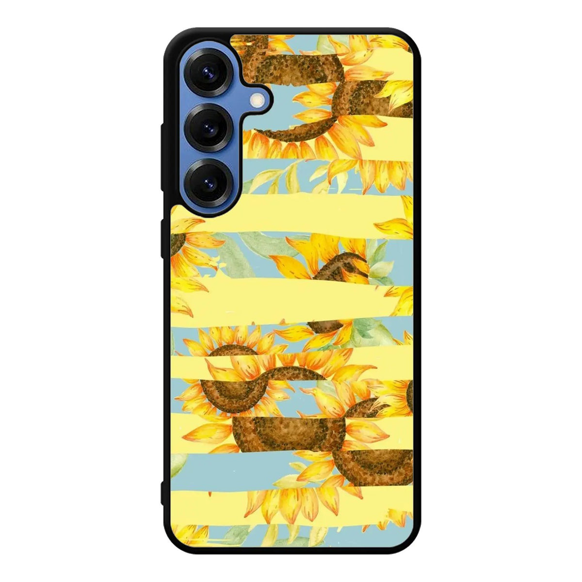 Sunflower Art Blue Samsung Galaxy S25 Plus Case Back Covers MGC0132