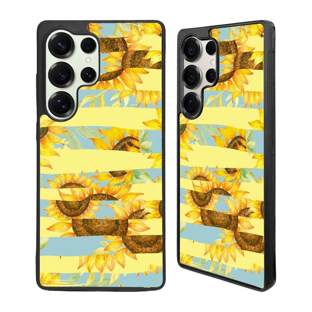 Sunflower Art Blue Samsung Galaxy S25 Ultra Case Back Covers MGC0132