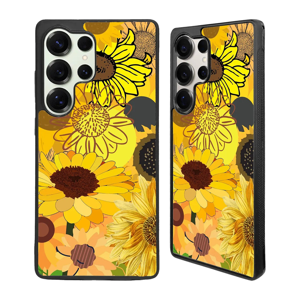 Sunflowers Art Yellow Samsung Galaxy S25 Ultra Case Back Covers MGC0137