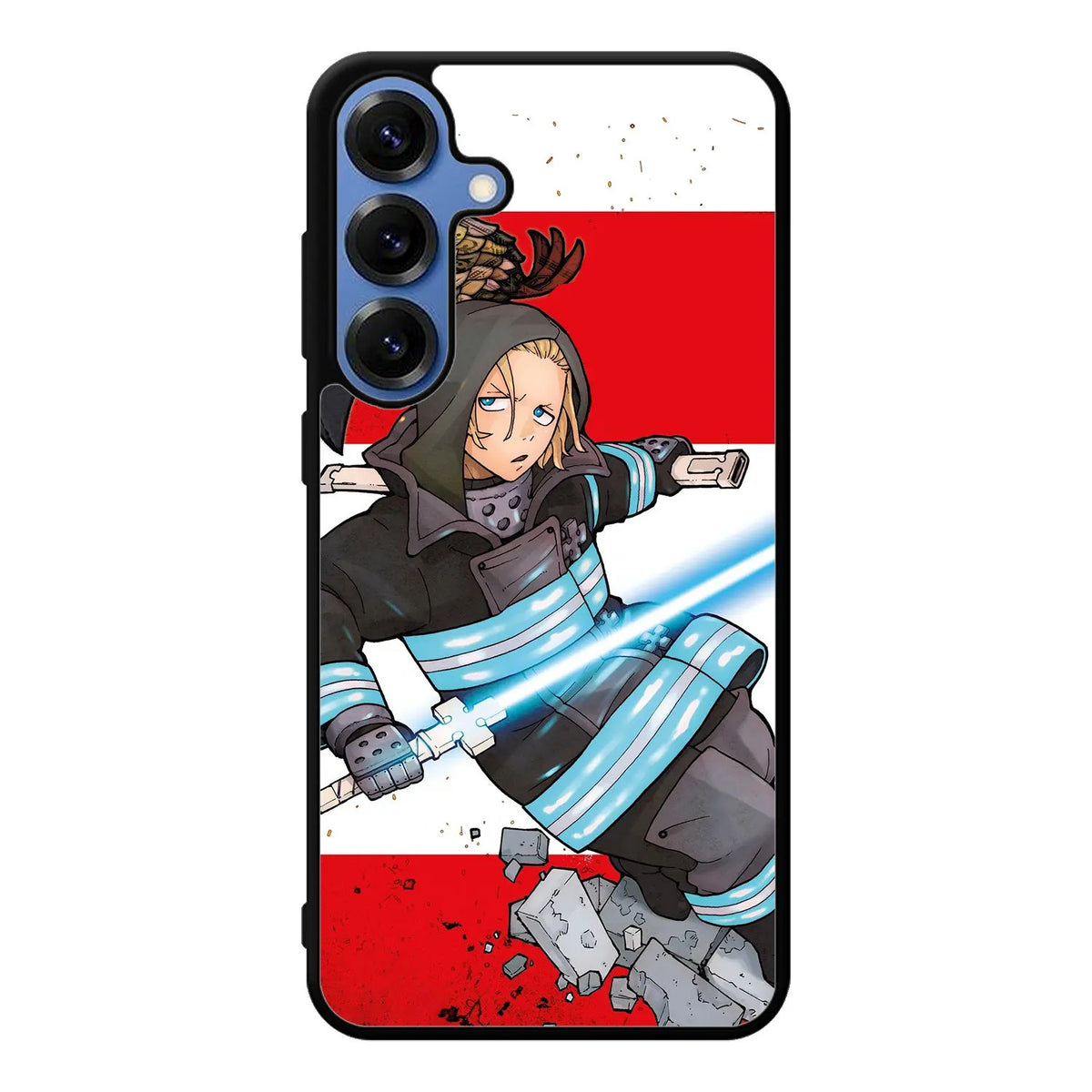 Arthur Boyle Fire Force Samsung Galaxy S25 Case Back Covers MGC0045