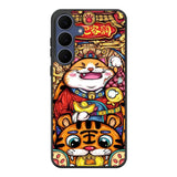 Oriental Cat Art Samsung Galaxy S25 FE Case Back Covers MGC0107