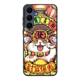 Oriental Cat Art Samsung Galaxy S25 FE Case Back Covers MGC0108